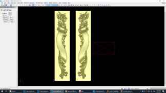 mẫu cnc câu đối